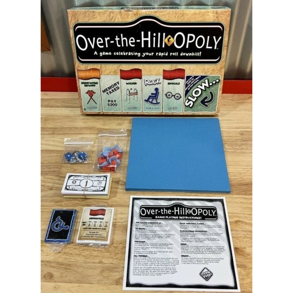 Over the Hillopoly (Monopoly Game) NB